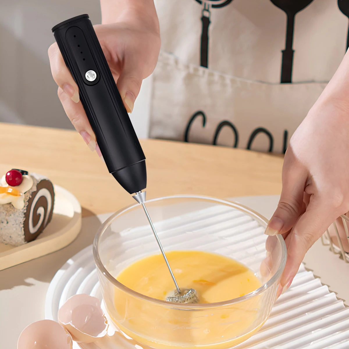 Espumador de leche 3 velocidades