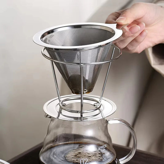 Filtro de Café Reutilizable en Acero Inoxidable